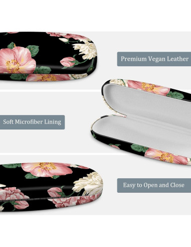 Funda Dura para Gafas Fintie AGSB con Paño de Limpieza