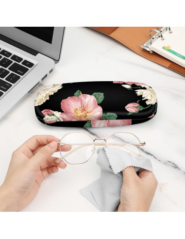 Funda Dura para Gafas Fintie AGSB con Paño de Limpieza