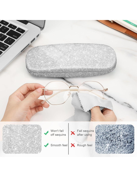Funda Dura para Gafas Fintie con Paño de Limpieza