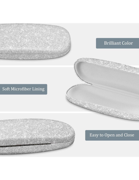 Funda Dura para Gafas Fintie con Paño de Limpieza