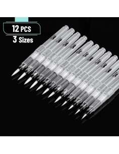 Marcadores de Acuarela Mr. Pen Set de 12 con Pinceles Recargables 2