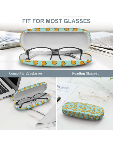 Funda Dura para Gafas Fintie con Paño de Limpieza