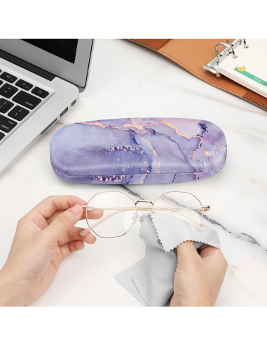 Funda Dura para Gafas Fintie con Paño de Limpieza