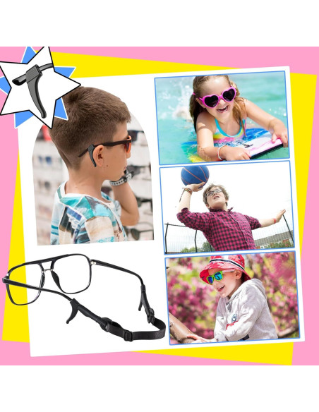 Correa para Gafas Niños Ajustable con Caja Almacenaje