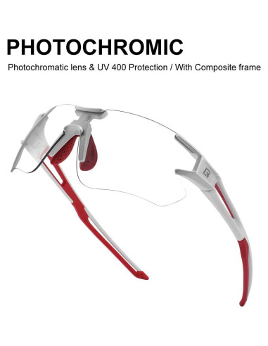 Gafas de Ciclismo ROCKBROS Fotoquímicas UV400 Ligeras