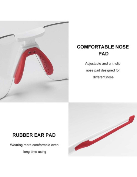 Gafas de Ciclismo ROCKBROS Fotoquímicas UV400 Ligeras