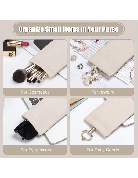 Estuche para Gafas Sightor 2 Pcs Cuero Suave Impermeable