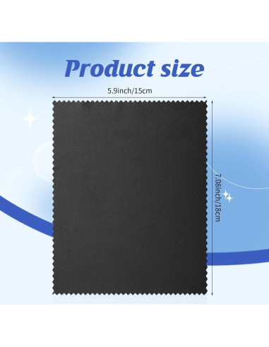 300 Paños de Microfibra Leelosp para Limpieza de Gafas