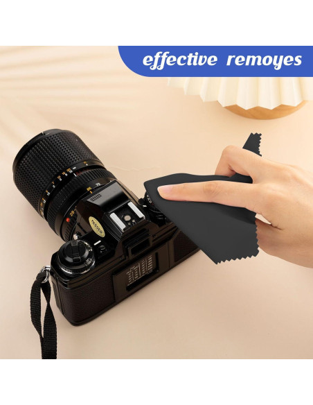 300 Paños de Microfibra Leelosp para Limpieza de Gafas