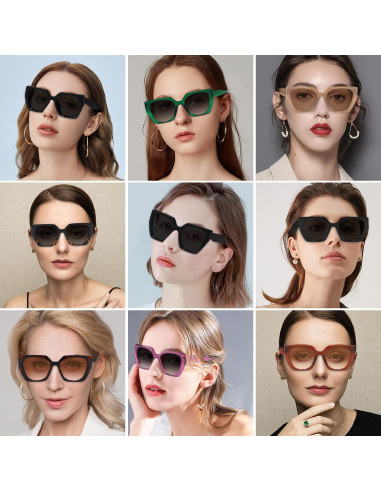 Gafas de sol cuadradas TIANYESY con protección UV400