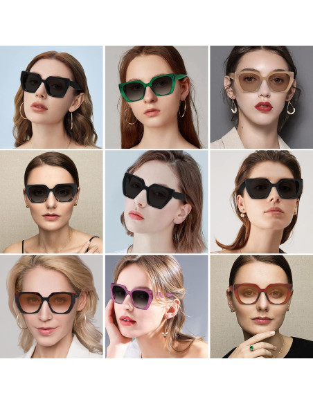 Gafas de sol cuadradas TIANYESY con protección UV400