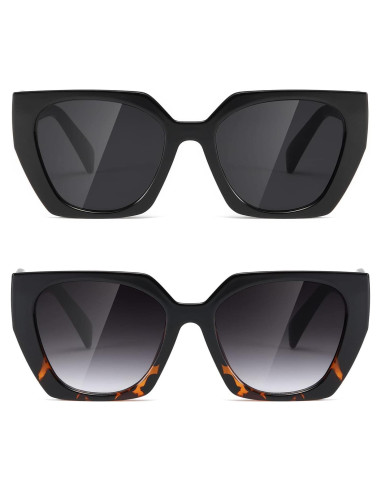 Gafas de sol cuadradas TIANYESY con protección UV para todos