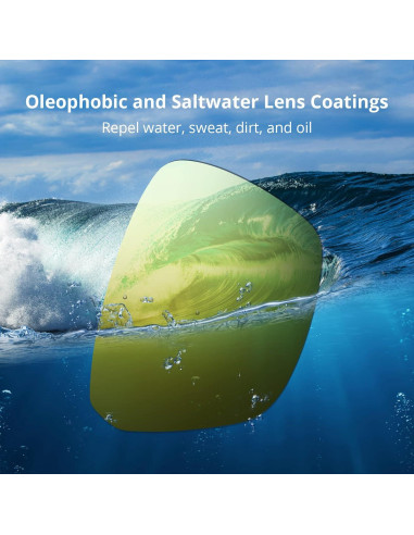 Gafas de sol deportivas KastKing FlatRock polarizadas UV