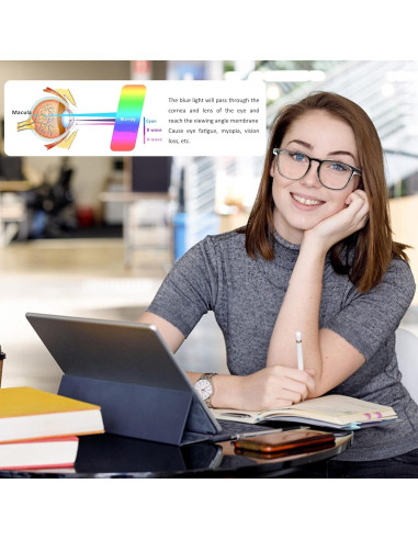 Gafas de Seguridad Outray Antivaho y Antiluz Azul