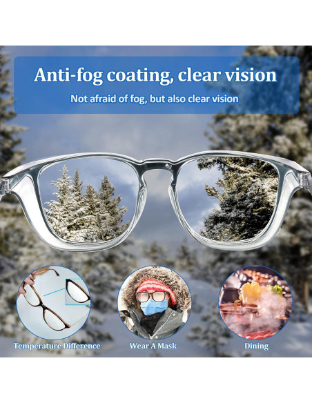 Gafas de Seguridad Outray Antivaho y Antiluz Azul