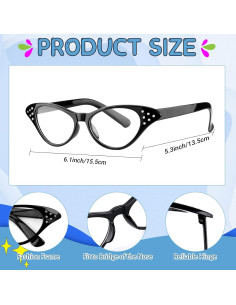 Disfraz de anciana 5 piezas con gafas y accesorios 2