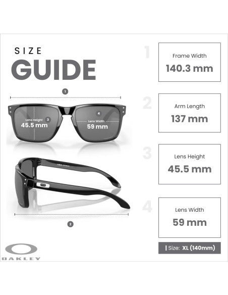 Gafas de sol Oakley Holbrook XL para hombres + Kit de cuidado