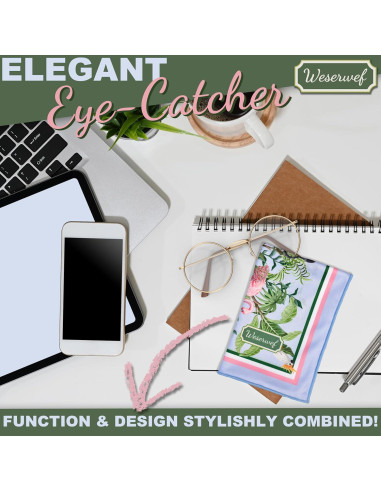 Paño de limpieza WESERWEF 30x30 cm microfibra premium