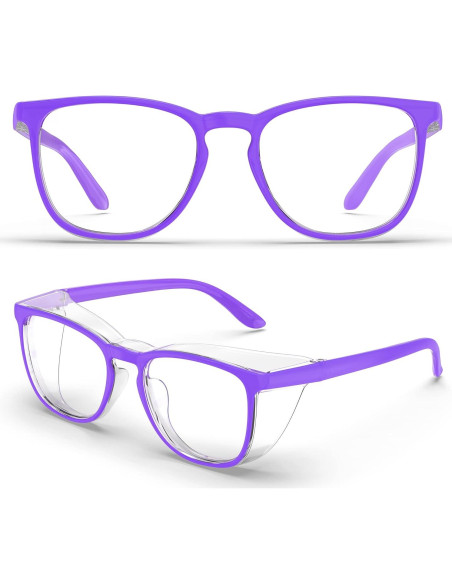 Gafas de Seguridad Anti-Vaho y Anti-Luz Azul Violeta Gafas de Seguridad Anti-Vaho y Anti-Luz Azul Violeta