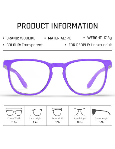 Gafas de Seguridad Anti-Vaho y Anti-Luz Azul Violeta