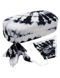 Estuche Duro para Gafas MiEstucheDeGafas Negro y Blanco