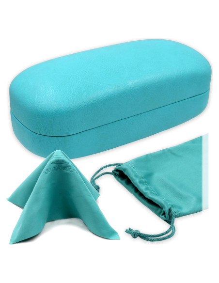 Estuche Duro para Gafas MiEstucheDeGafas Turquesa