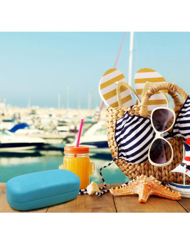 Estuche Duro para Gafas MiEstucheDeGafas Turquesa