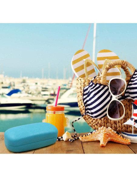 Estuche Duro para Gafas MiEstucheDeGafas Turquesa