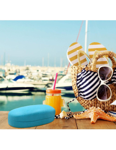 Estuche Duro para Gafas MiEstucheDeGafas Teal Mediano