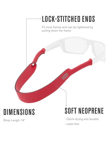 Chums Retenedor de Gafas Neopreno Flotante 40,64 cm