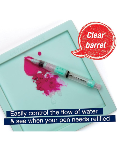 Pincel de Agua Recargable Faber-Castell Deluxe 20 cm