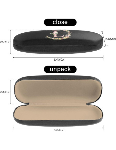 Estuche Duro para Gafas con Paño de Limpieza - Unisex