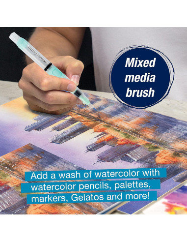 Pincel de Agua Recargable Faber-Castell Deluxe 20 cm