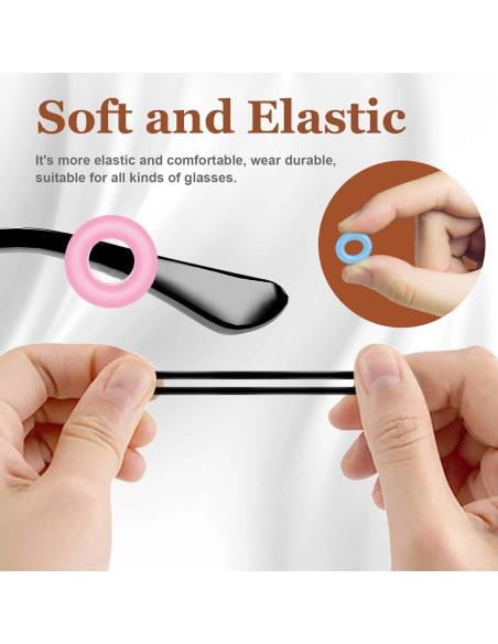 14 Pares de Fundas Antideslizantes para Gafas - SMARTTOP