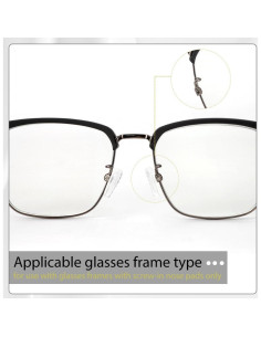 Kit de Almohadillas para Gafas OZOSHINE - 25 Pares Silicona 2