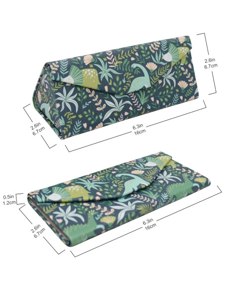 Estuche de Gafas Real Sic Dinos - Doble Concha Dura 16x6.8cm Estuche de Gafas Real Sic Dinos - Doble Concha Dura 16x6.8cm