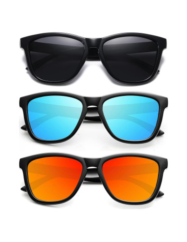 Gafas de sol polarizadas DANAMY para mujeres UV400 estilo retro