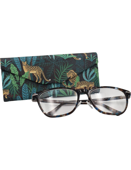 Estuche Duro Real Sic para Gafas - Cuero Vegano 16x7 cm Estuche Duro Real Sic para Gafas - Cuero Vegano 16x7 cm