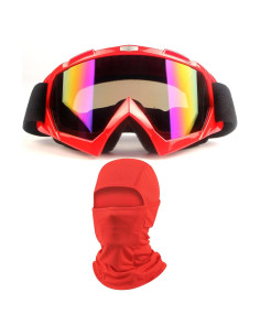 Gafas de Motocross Immoono con Balaclava y Lentes HD