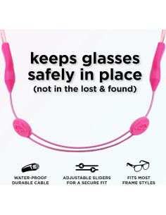 Correa para Gafas Pilotfish Niños Ajustable Magenta 2