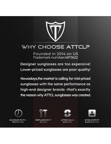 Gafas de sol ATTCL UV400 para ciclismo y deportes al aire libre