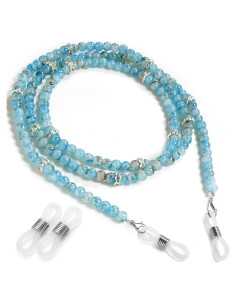 Cadena de Gafas BILIONE Cristal Azul 71 cm para Mujeres