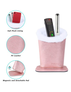 Soporte para Gafas MOSISO de Cuero PU con Base Magnética 2