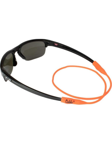 Cablz Retenedor de Gafas Silicona Naranja 40.64 cm Clásico