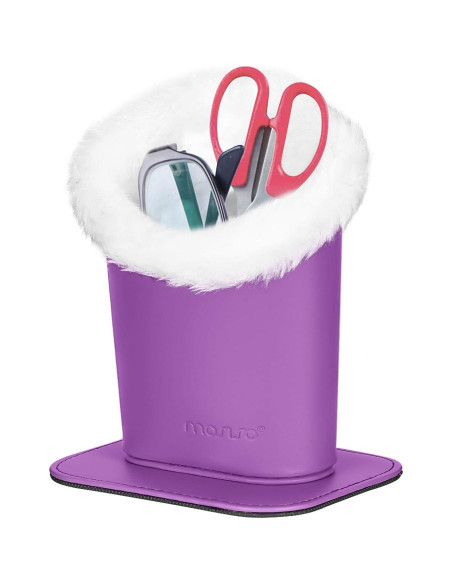 Soporte para Gafas MOSISO de Cuero PU con Base Magnética