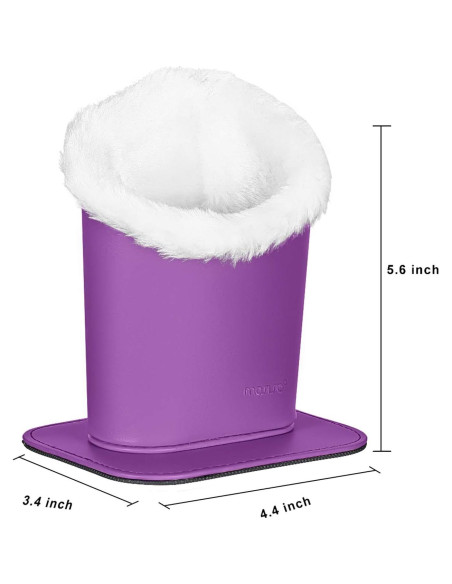 Soporte para Gafas MOSISO de Cuero PU con Base Magnética