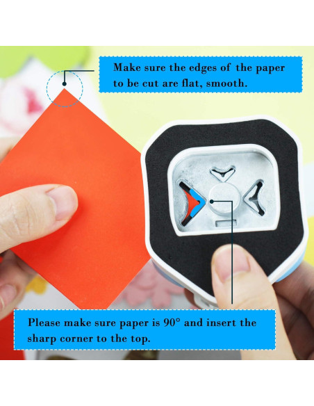 Perforadora de Esquinas Redondas ECOHU 3 en 1 R4mm R7mm R10mm Perforadora de Esquinas Redondas ECOHU 3 en 1 R4mm R7mm R10mm