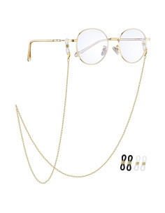 Cadena de Gafas para Mujeres - Cristal Natural 71.88 cm