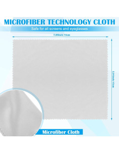 Paños de Microfibra Fabbay 200 Pcs 15x18 cm para Limpiar 2