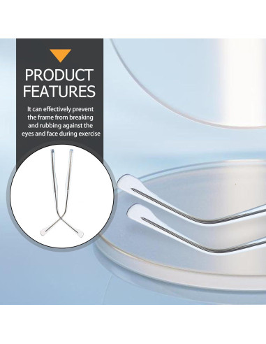 Brazo de Reemplazo Metal Gafas Gatuida Azul Universal